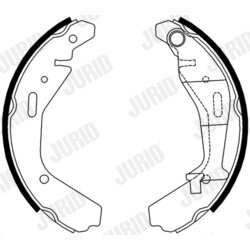 Sada brzdových čeľustí JURID 362472J - obr. 2