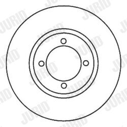Brzdový kotúč JURID 561971JC