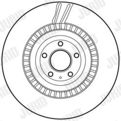 Brzdový kotúč JURID 562696JC - obr. 3