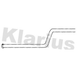 Výfukové potrubie KLARIUS 143037