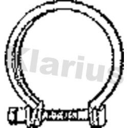 Spojka trubiek výfukového systému KLARIUS 430367