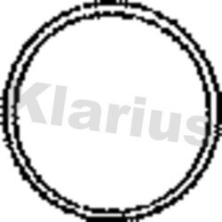 Tesnenie výfukovej trubky KLARIUS 411124