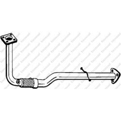 Výfukové potrubie KLOKKERHOLM 739-257