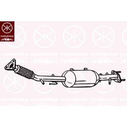 Filter sadzí/pevných častíc výfukového systému KLOKKERHOLM 095-446