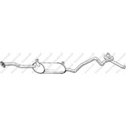 Koncový tlmič výfuku KLOKKERHOLM 296-297