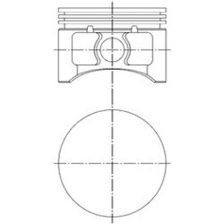 Piest KOLBENSCHMIDT 94294601 - obr. 2