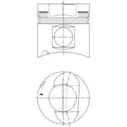 Piest KOLBENSCHMIDT 92052700