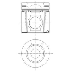 Piest KOLBENSCHMIDT 40457600 - obr. 2