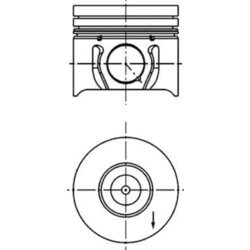 Piest KOLBENSCHMIDT 40173600