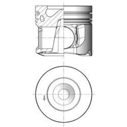 Piest KOLBENSCHMIDT 41165600 - obr. 2