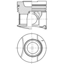 Piest KOLBENSCHMIDT 41883600 - obr. 2