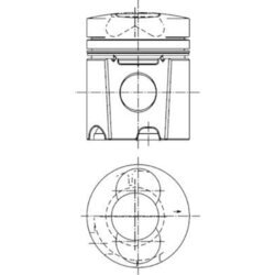 Piest KOLBENSCHMIDT 94528600