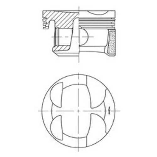 Piest 41705610 /Kolbenschmidt/