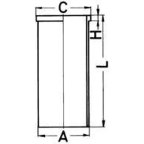 Opravna sada piest/vlozka valca 93750962 /Kolbenschmidt/ - obr. 1