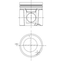 Piest KOLBENSCHMIDT 40278600