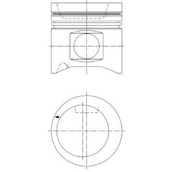 Piest KOLBENSCHMIDT 40208600