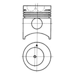 Piest KOLBENSCHMIDT 91005700