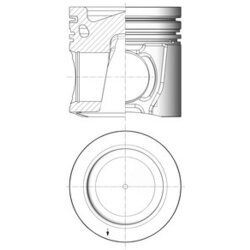 Piest KOLBENSCHMIDT 41798600 - obr. 2