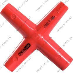 Krížový kľúč s ochrannou izoláciou, 10x11x13x17mm