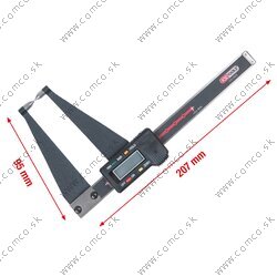 Digitálne posuvné meradlo na brzdové kotúče 0 - 100 mm
