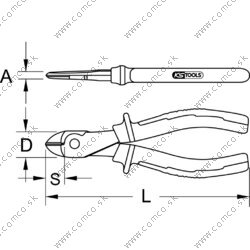 Silové bočné štiepacie kliešte ERGOTORQUE®, 180 mm - obr. 5