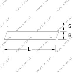 Odlamovacie čepele 0,5x18x100 mm, dávkovač po 10 ks - obr. 4