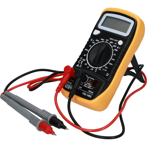 Digitálny multimeter vrátane skúšobných hrotov /KS-Tools/ - obr. 2