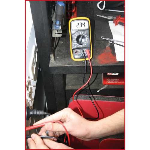 Digitálny multimeter vrátane skúšobných hrotov /KS-Tools/ - obr. 8