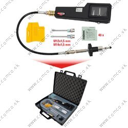 Prístroj na kontrolu kompresie pre dieselové motory s diagramovým zapisovačom, 53-dielny