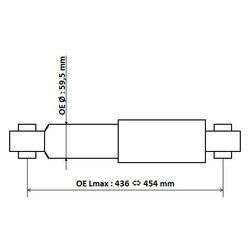 Tlmič pérovania KYB 3450003