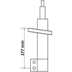 Tlmič pérovania KYB 338749 - obr. 1