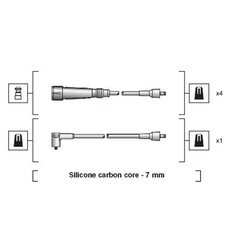 Sada zapaľovacích káblov MAGNETI MARELLI 941318111129