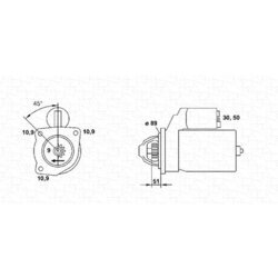 Štartér MAGNETI MARELLI 943252207010