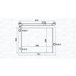 Chladič motora MAGNETI MARELLI 350213202600