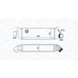 Chladič plniaceho vzduchu MAGNETI MARELLI 351319204950