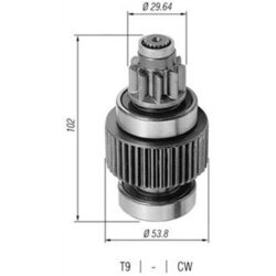 Pastorok štartéra MAGNETI MARELLI 940113020313