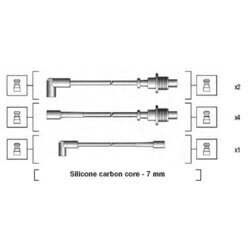 Sada zapaľovacích káblov MAGNETI MARELLI 941135100699