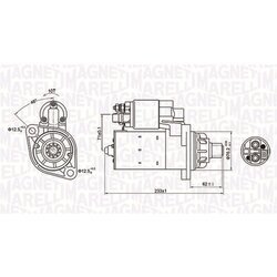 Štartér MAGNETI MARELLI 063721337010