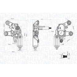 Motor stieračov MAGNETI MARELLI 064076000010