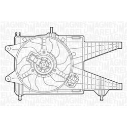 Ventilátor chladenia motora MAGNETI MARELLI 069422047010