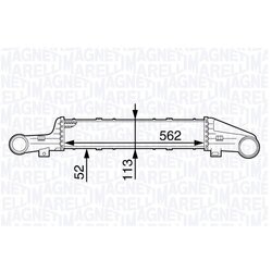 Chladič plniaceho vzduchu MAGNETI MARELLI 351319202120