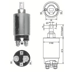 Elektromagnetický spínač pre štartér MAGNETI MARELLI 940113050330