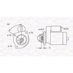 Štartér MAGNETI MARELLI 063523624010