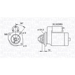 Štartér MAGNETI MARELLI 063720796010