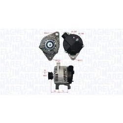 Alternátor MAGNETI MARELLI 063731221010