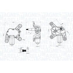 Motor stieračov MAGNETI MARELLI 064070700010