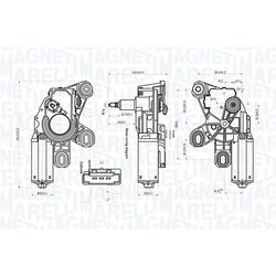 Motor stieračov MAGNETI MARELLI 064071800010