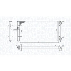 Chladič motora MAGNETI MARELLI 350213185300