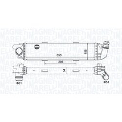 Chladič plniaceho vzduchu MAGNETI MARELLI 351319205920