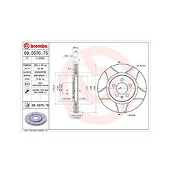 Brzdový kotúč MAGNETI MARELLI 360406048605